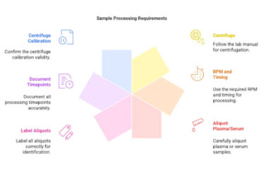 COLLECTION, STORAGE & PROCESSING OF BIOLOGICAL SAMPLES