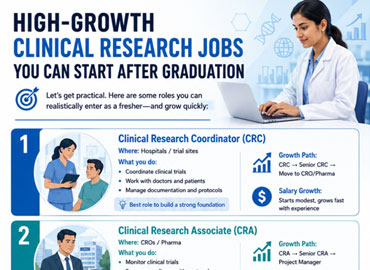 Topic: High-Growth Jobs in Clinical Research You Can Start Right After Graduation